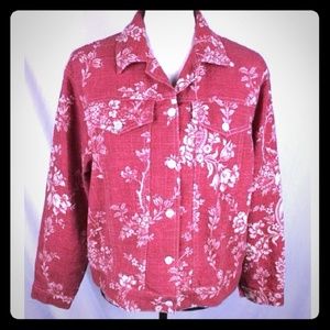 Monterey bay red & white Jacket